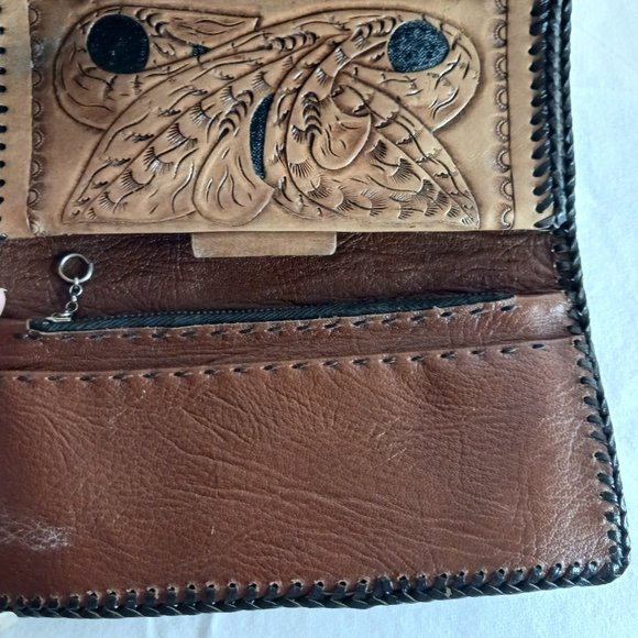 LIKE NEW!! Genuine 100% Leather Wallet Women's Rosie - Picture 12 of 16